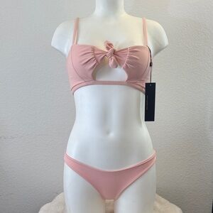 Elegant Blush Bikini Set